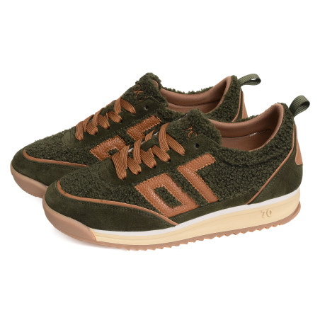 JOGGER FUR Olive, Baskets running Back 70