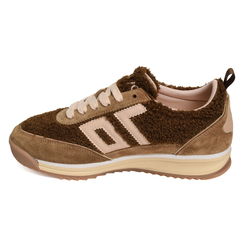 JOGGER FUR Camel, Baskets running Back 70
