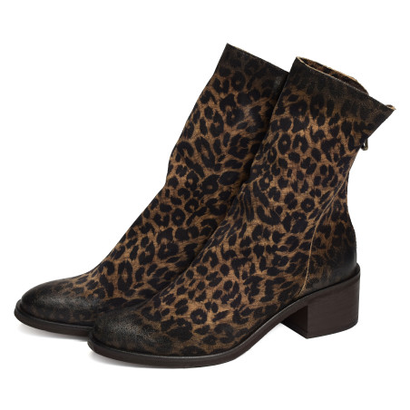 TC2177 Léopard, Bottines Metisse