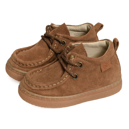 KASDEN Cognac, Chaussures à Lacets Naturino