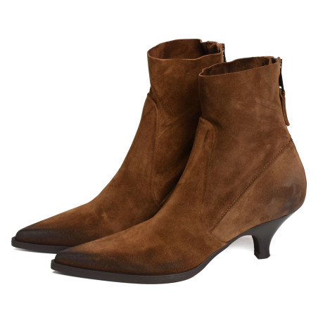 E4171 Marron, Bottines Elena Iachi