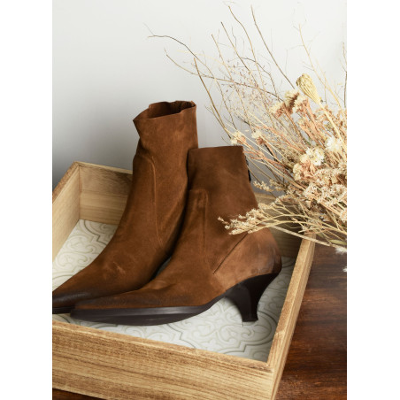 E4171 Marron, Bottines Elena Iachi