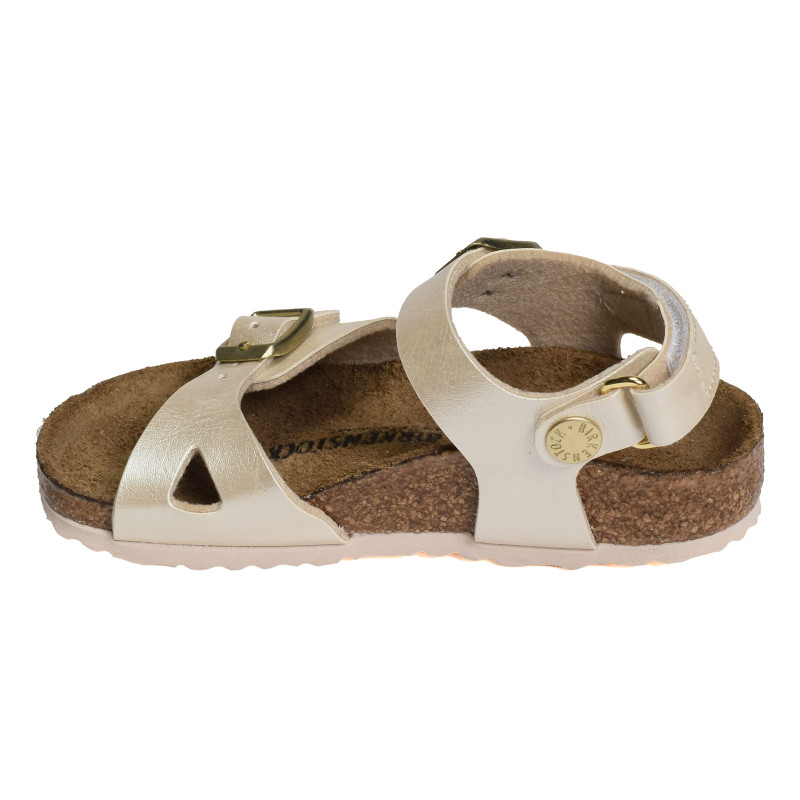 RIO AS Ecru, Sandales plates & Nu-Pieds Birkenstock