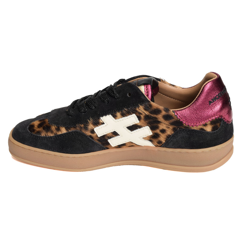 ICONIC 2 A032 Noir Léopard, Sneakers basses Another Trend