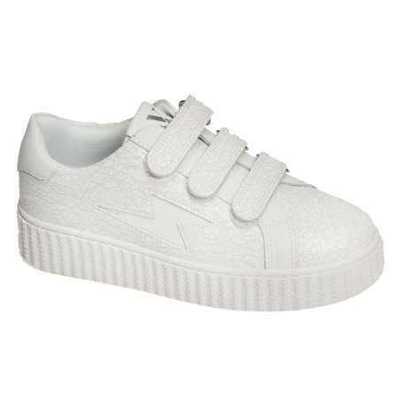ELMA Blanc, Sneakers basses Vanessa Wu