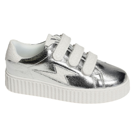 ELMA Argent, Sneakers basses Vanessa Wu