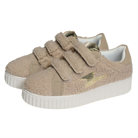 ODELIA Beige, Sneakers basses Vanessa Wu
