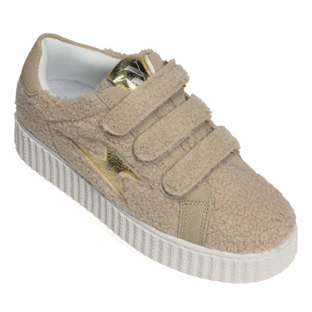 ODELIA Beige, Sneakers basses Vanessa Wu