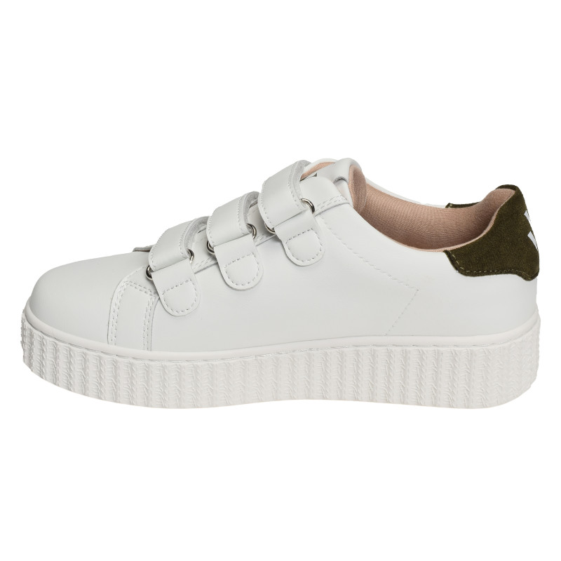 VICKY Blanc Kaki, Sneakers basses Vanessa Wu