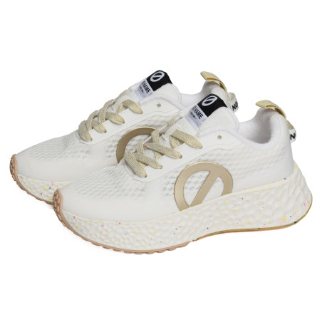 CARTER FLY Blanc Or, Baskets running No Name
