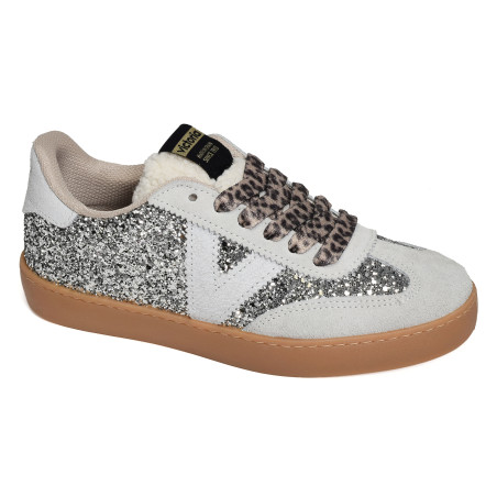 1126223 Argent, Sneakers basses Victoria