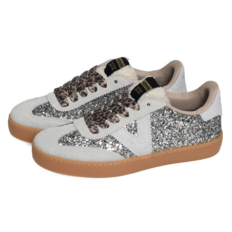 1126223 Argent, Sneakers basses Victoria