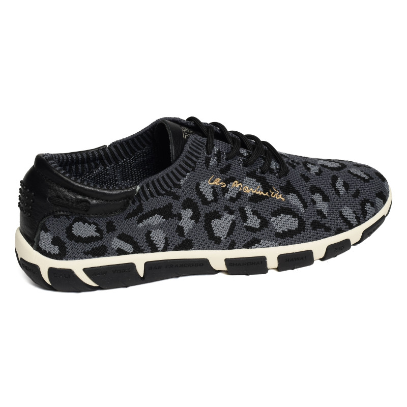 JAZARIA Noir Léopard, Chaussures basses TBS