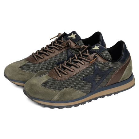 C1259 Kaki Marine, Baskets running Cetti