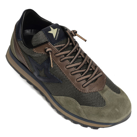 C1259 Kaki Marine, Baskets running Cetti