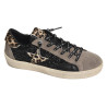 C1342 W Noir Léopard, Sneakers basses Cetti