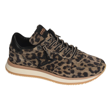 C1399 W Léopard, Sneakers basses Cetti