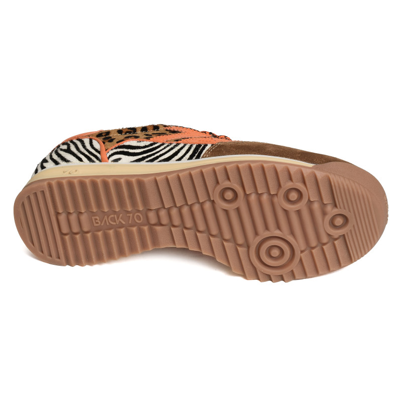 BARKLEY JOGGER ANIMAL Léopard, Baskets running Back 70