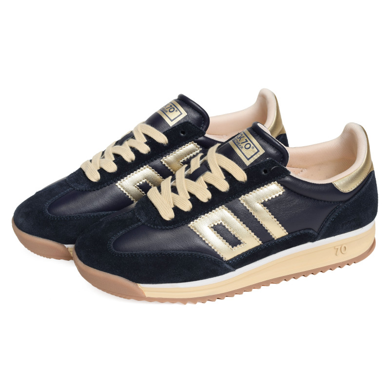 BARKLEY JOGGER NAPPA Marine, Baskets running Back 70