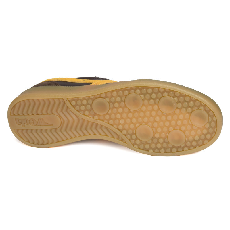 VIPER LEATHER Marron Jaune, Sneakers basses Gola