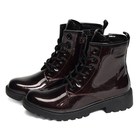 J CASEY GG Verni Bordeaux, Boots Geox