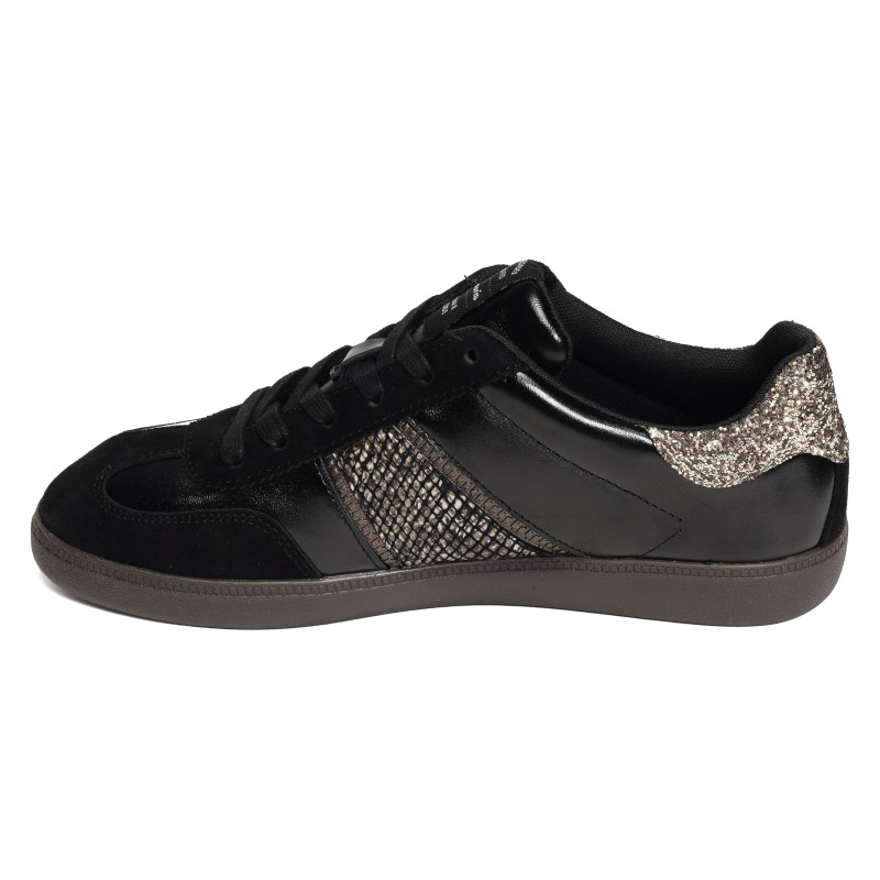 23624 Noir Serpent, Sneakers basses Tamaris