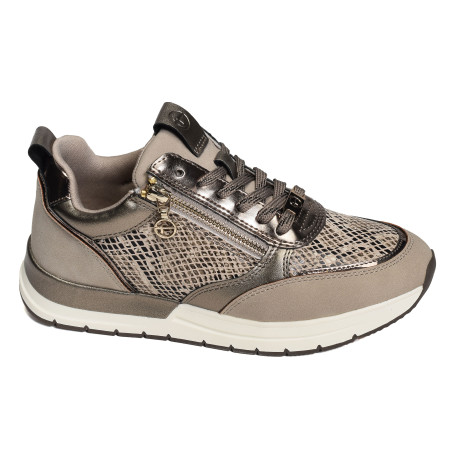 23732 Taupe, Baskets running Tamaris