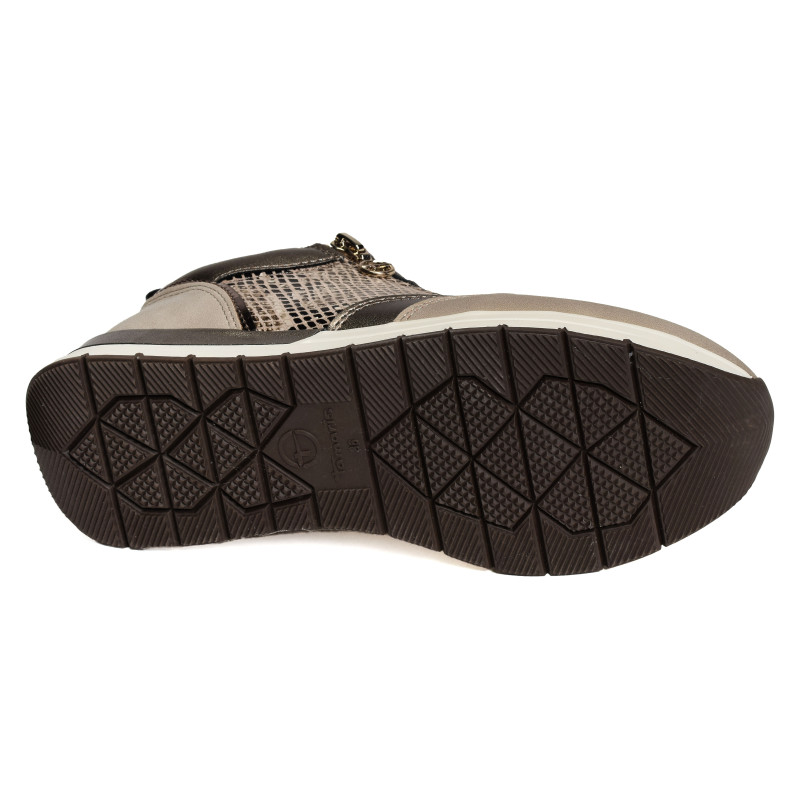 23732 Taupe, Baskets running Tamaris