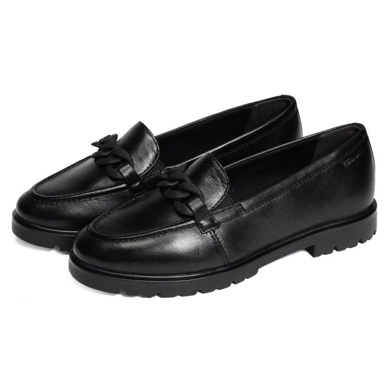 24201 Noir, Mocassins Tamaris