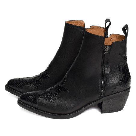 9516 Noir, Santiags  Mat 20