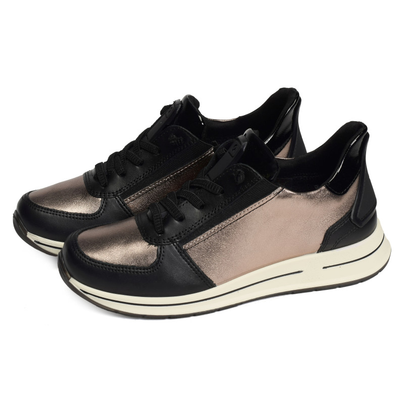 OSAKA 2.0 EASY TO GO Noir Bronze, Slip-On Ara
