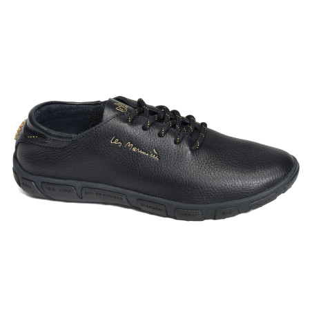 JAZARU Marine Or, Sneakers basses TBS