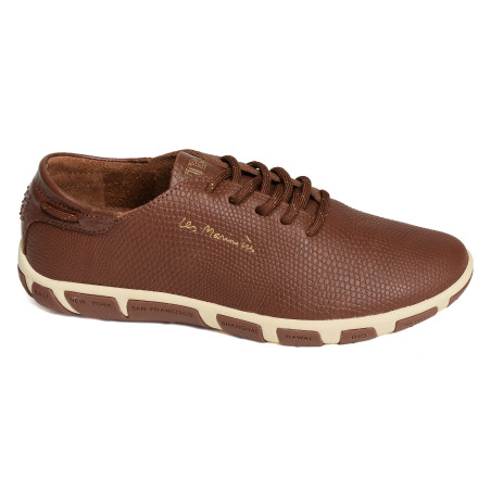 JAZARU Marron, Sneakers basses TBS