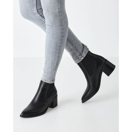 25301 Noir, Chelsea boots Tamaris