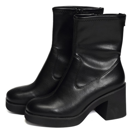 25313 Noir, Bottines Tamaris