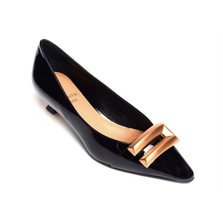 2137 Verni Noir, Ballerines Chantal