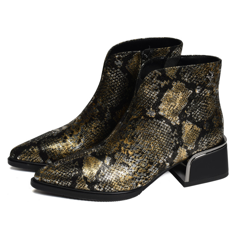 VACOA Or, Bottines Métamorf'Ose