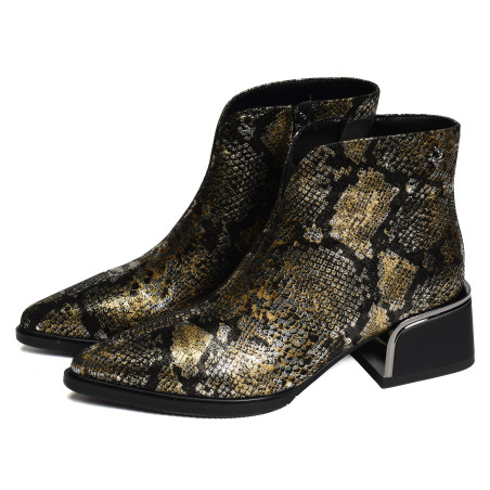 VACOA Or, Bottines Métamorf'Ose