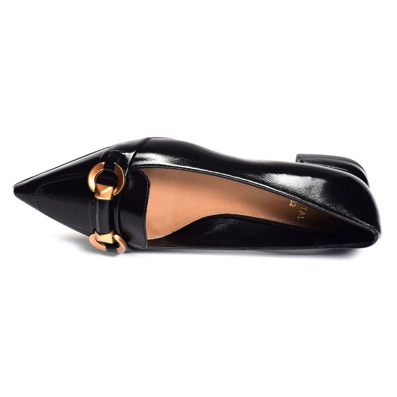 2108 Noir, Ballerines Chantal