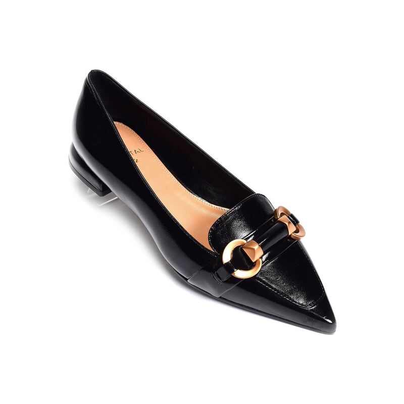 2108 Noir, Ballerines Chantal
