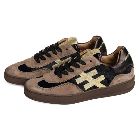 ICONIC 2 A032 Noir Taupe, Sneakers basses Another Trend