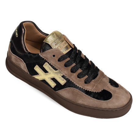 ICONIC 2 A032 Noir Taupe, Sneakers basses Another Trend