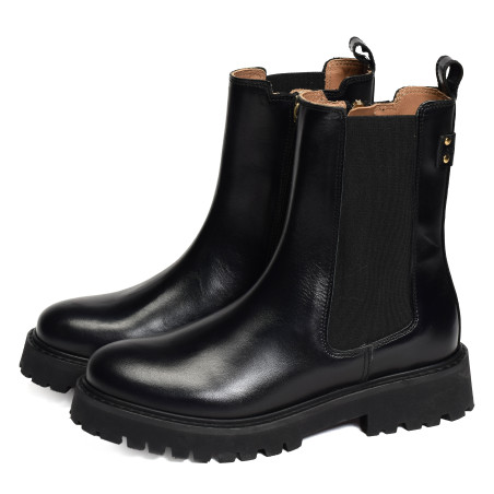JOYCE Noir, Bottines Maison Toufet