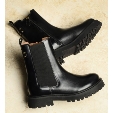JOYCE Noir, Bottines Maison Toufet