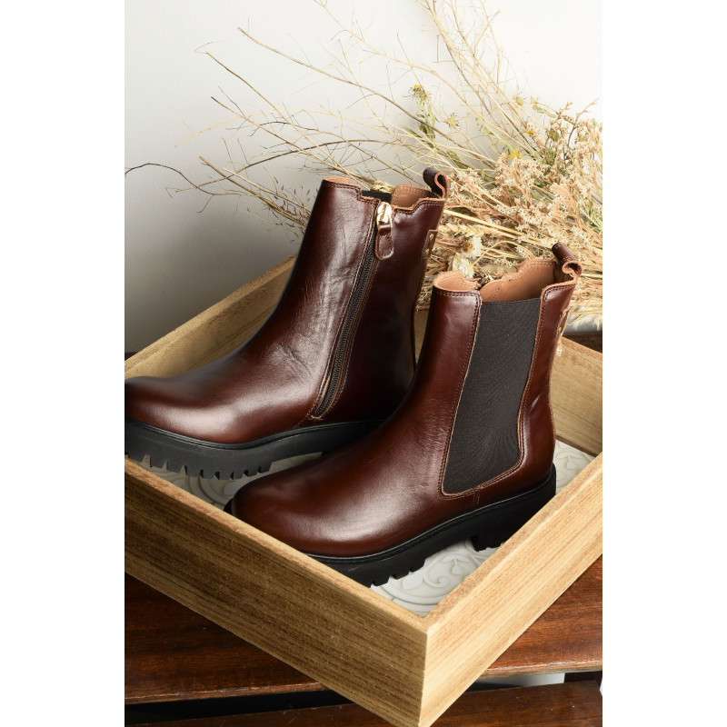JOYCE Marron, Bottines Maison Toufet