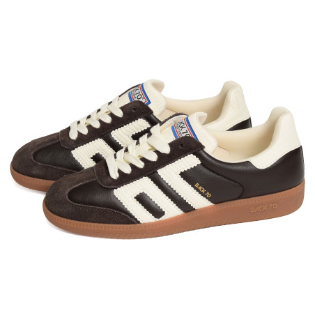 CLOUD NAPPA Café, Sneakers basses Back 70