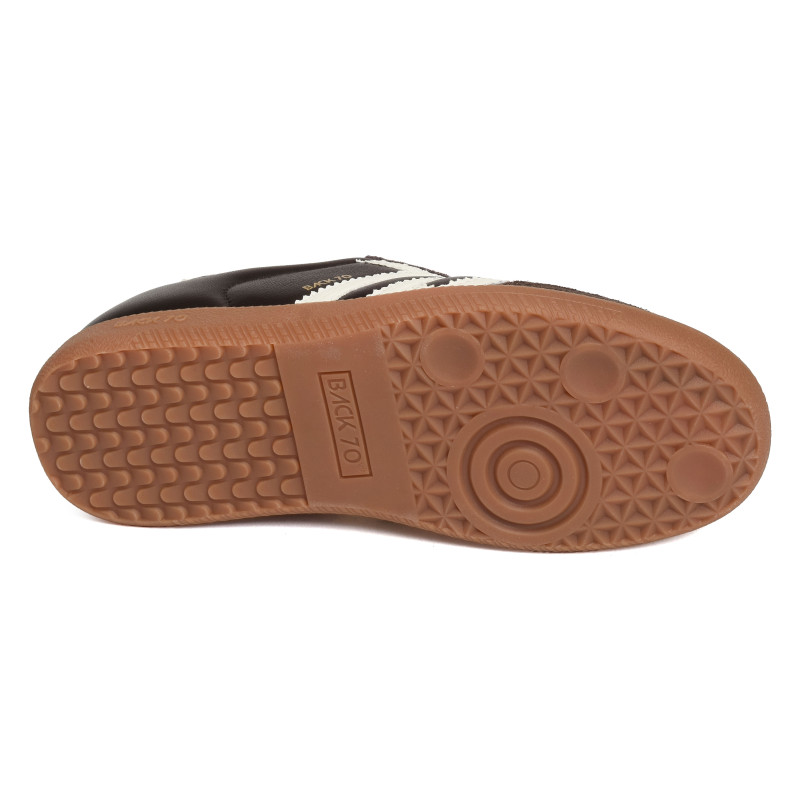 CLOUD NAPPA Café, Sneakers basses Back 70