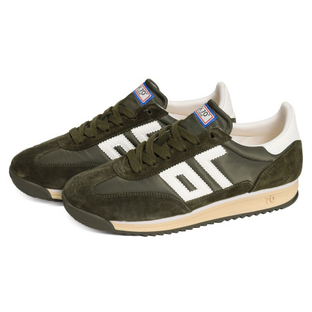 BARKLEY JOGGER MEN Kaki, Baskets running Back 70
