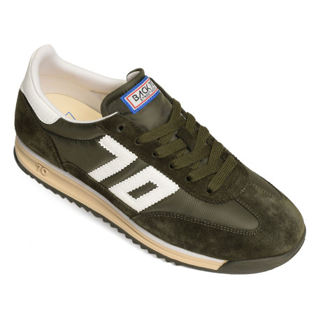 BARKLEY JOGGER MEN Kaki, Baskets running Back 70