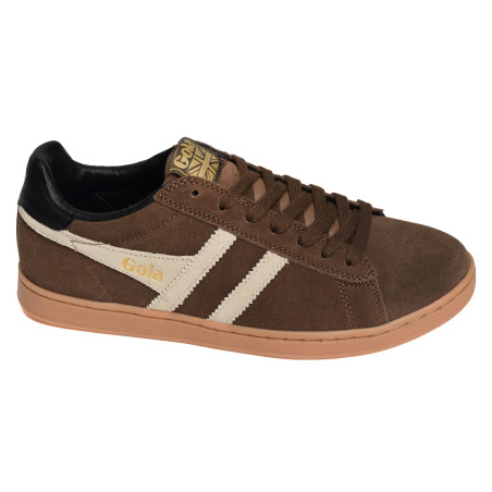 EQUIPE II SUEDE Marron Blanc, Sneakers basses Gola